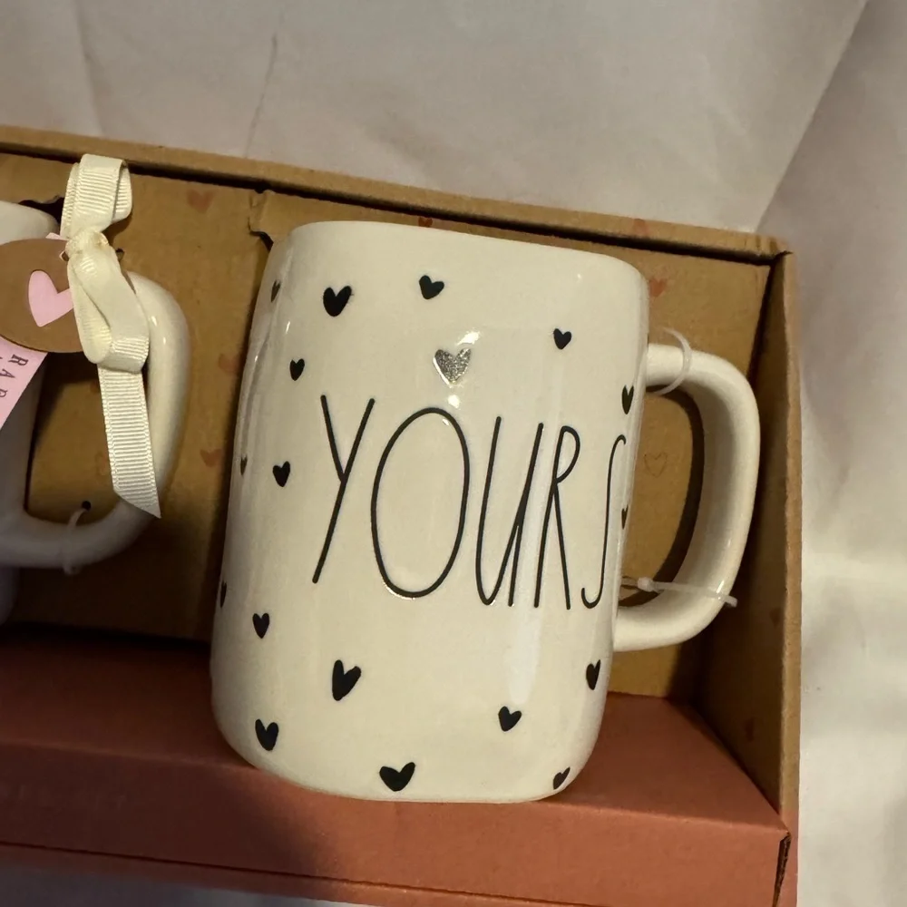 Rae Dunn love coffee mugs